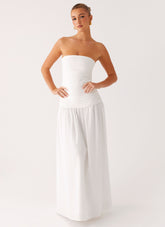Tyrah Maxi Dress - White