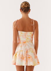 Abby Mini Dress - Floral Print