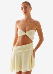 Marbella Mini Dress - Yellow