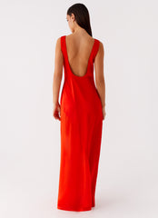 Ramiro Maxi Dress - Red