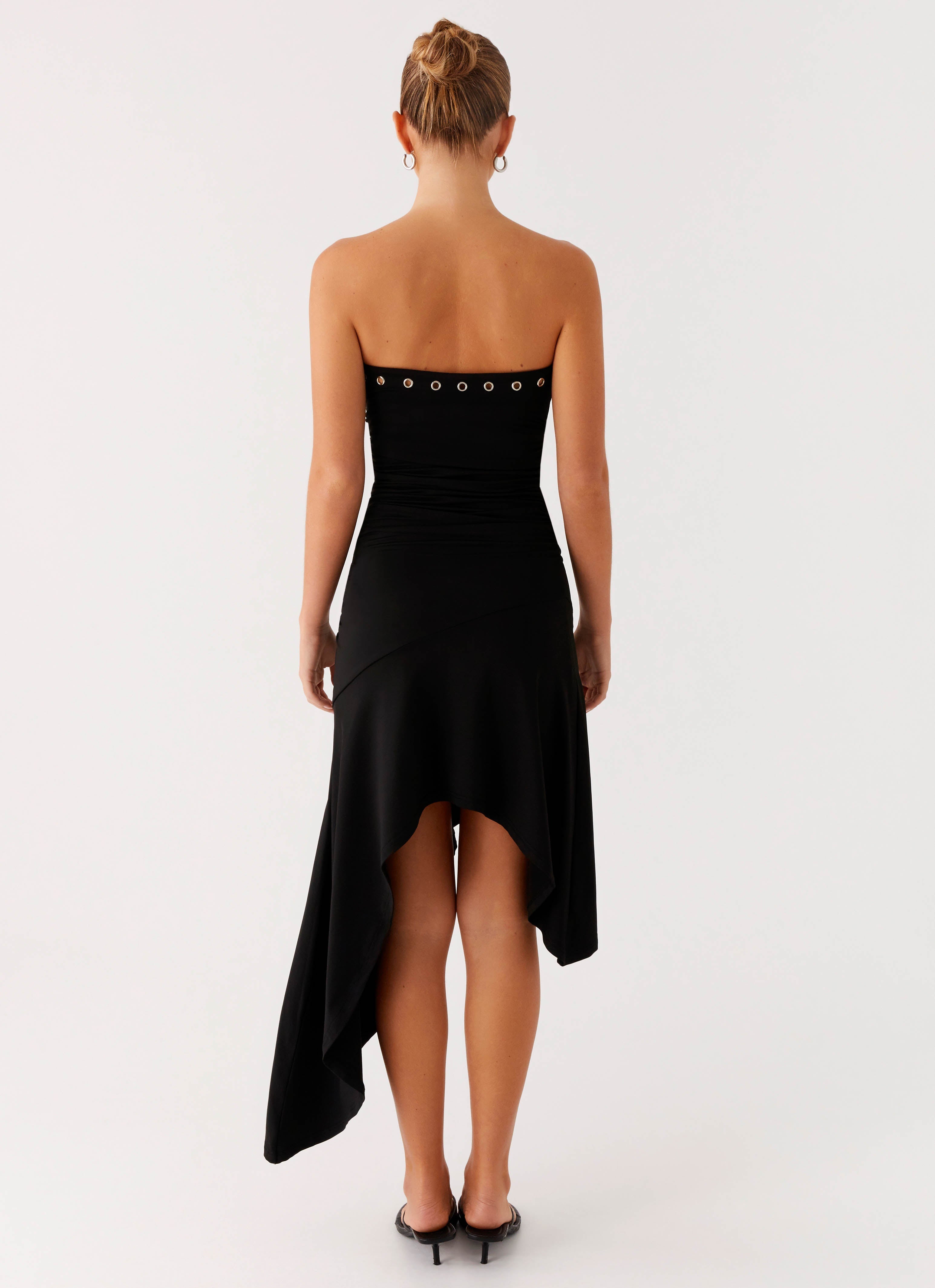 Unapologetic Midi Dress - Black