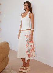 Valley Midi Skirt - Siena Floral