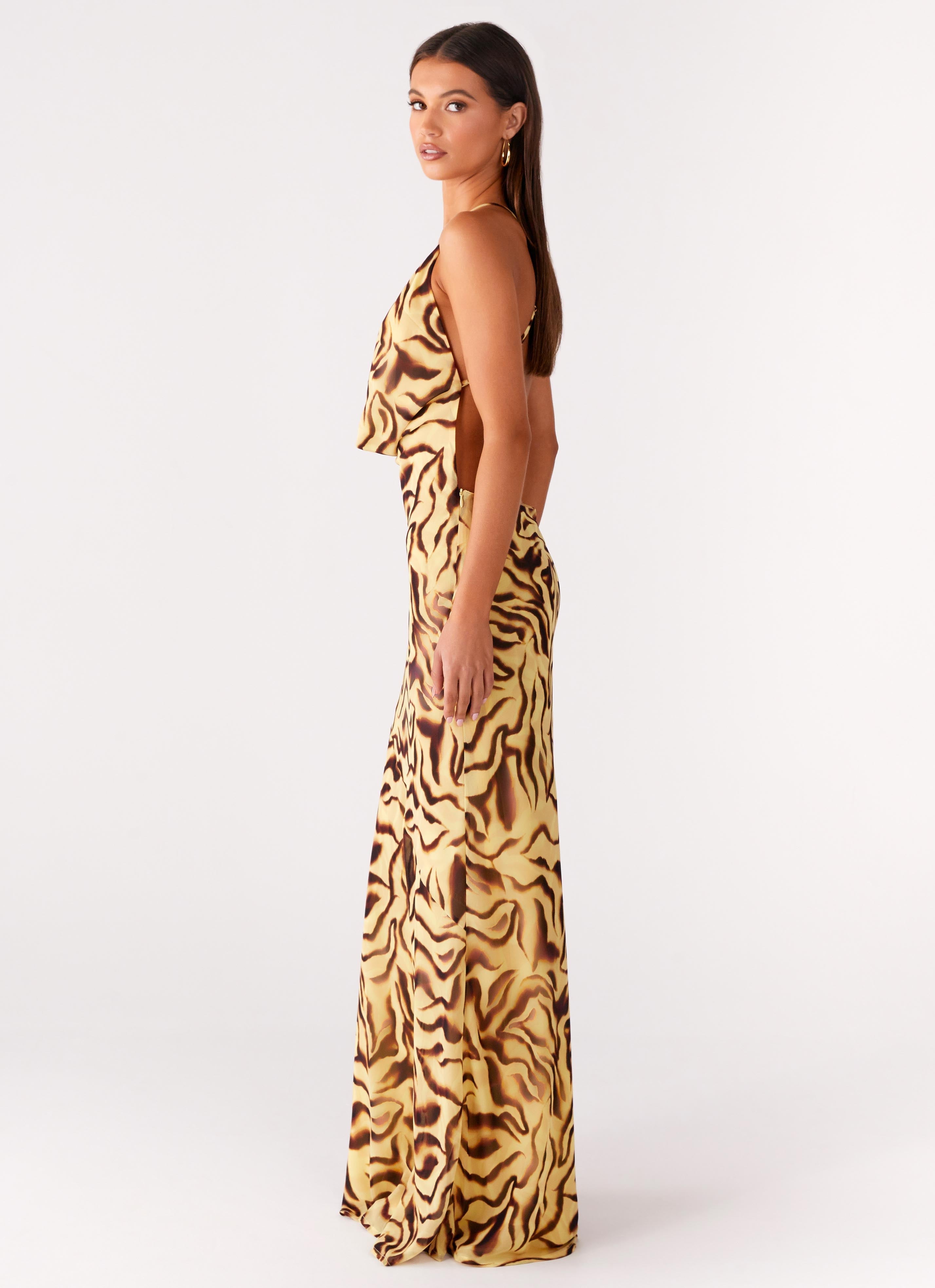 Viva Lune Maxi Dress - Laguna Print