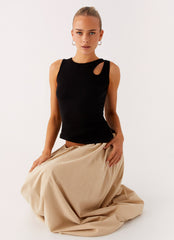 Zayne Tank Top - Black